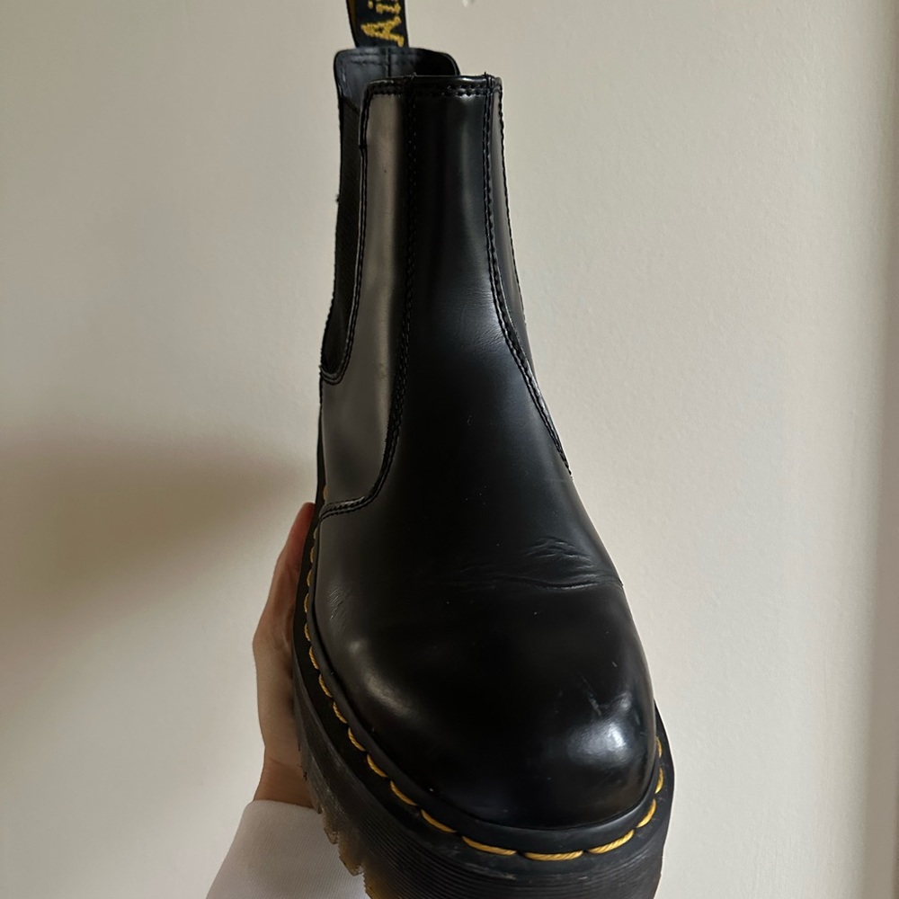 Doc Marten 2976 Platform Chelsea Boots - Picture 3 of 9